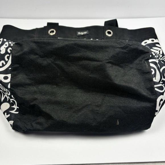 Thirty One Black & White Parisian Pop Tote Bag Paisley Parade 31 - Picture 5 of 13